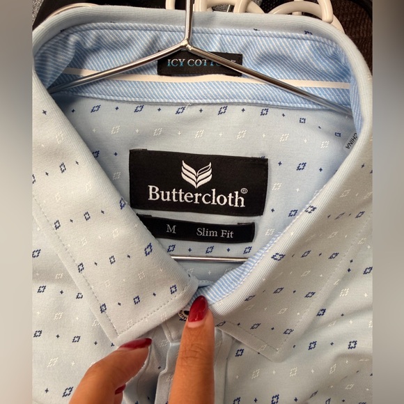 Buttercloth shirt - Size M - Slim Fit - Picture 3 of 5